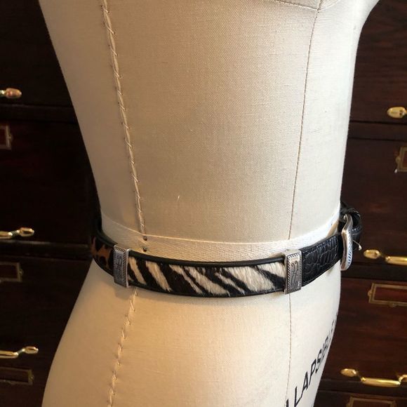 Brighton Animal Design Pony Hair Belt S/28 - Picture 9 of 9